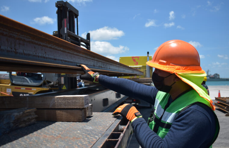 Fonatur recibe cargamentos de rieles para el Tren Maya
