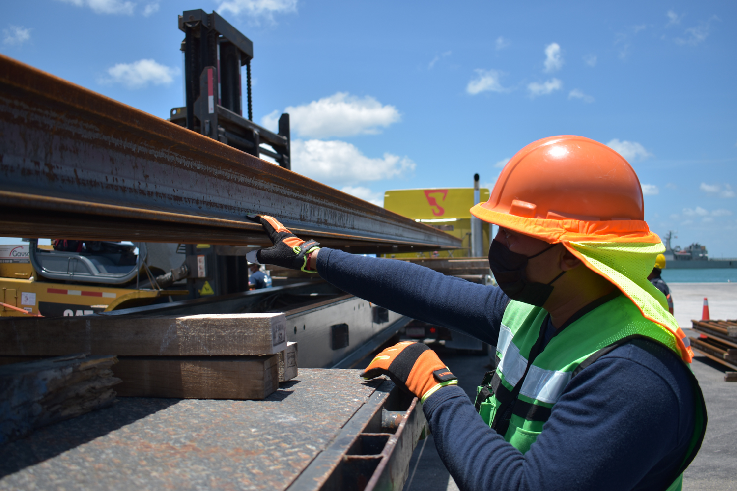 Fonatur recibe cargamentos de rieles para el Tren Maya