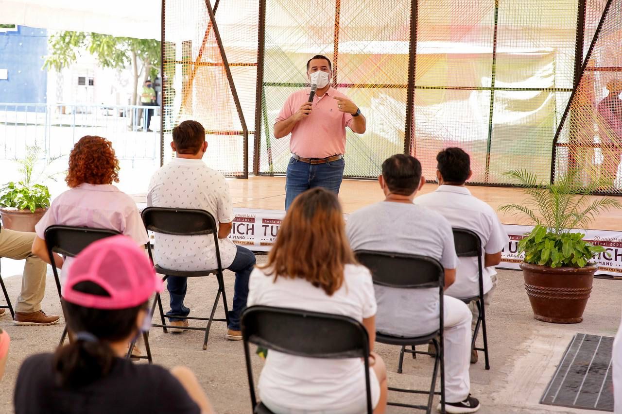 La Feria “Tunich 2021” proyecta el arte en piedra y madera que se produce en Mérida