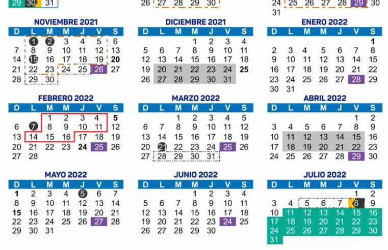 Presentan Calendario Escolar 2021-2022 de 190 días