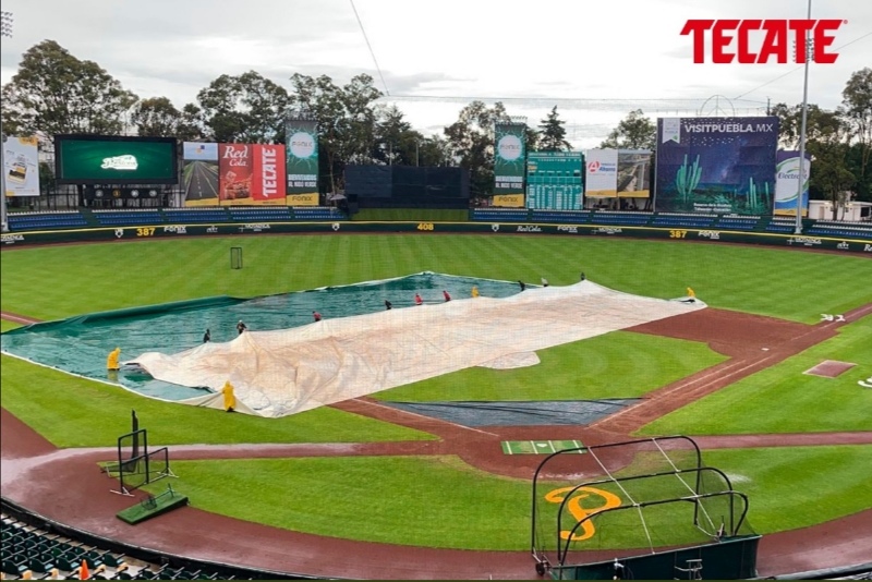 Otro juego suspendido por lluvia para los Leones