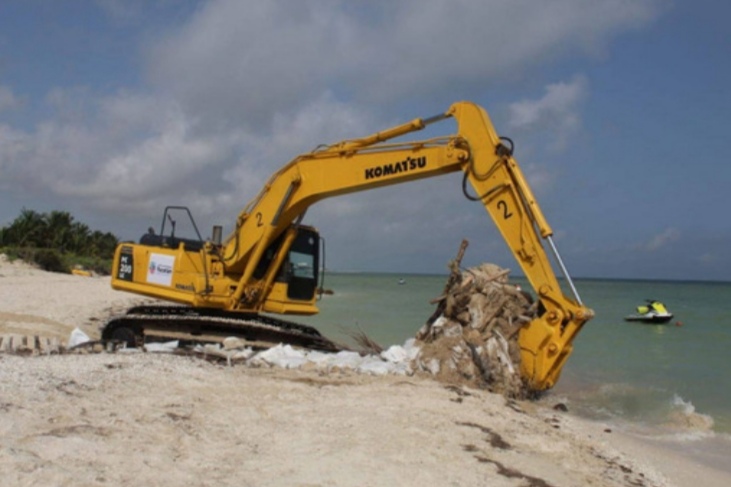 Retirarán más de 270 espolones ilegales en la costa yucateca