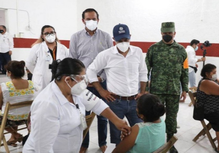 No se detiene en Yucatán la vacunación contra el coronavirus