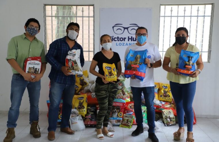 Con #KiloAKilo, Víctor Hugo Lozano apoya con éxito a Evolución Animal A.C.