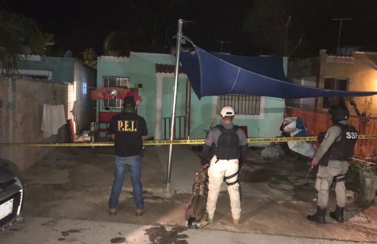 Cateo antidrogas en Kanasín: aseguran crack, cristal y marihuana