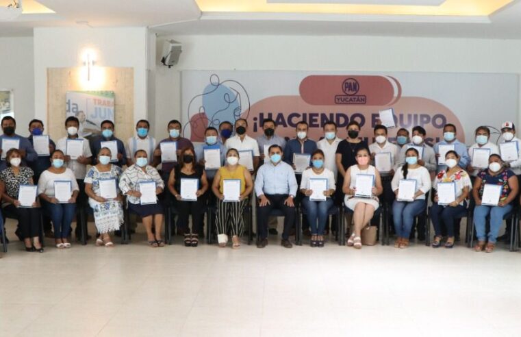 Próximos alcaldes electos del PAN Yucatán se comprometen a hacer equipo con las mujeres