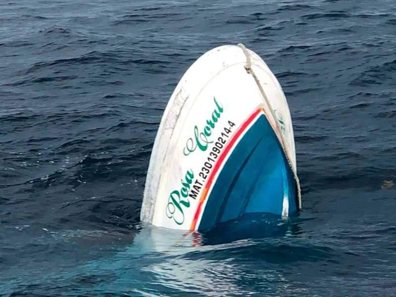 Se hunde embarcación frente a Isla Mujeres: dos muertos