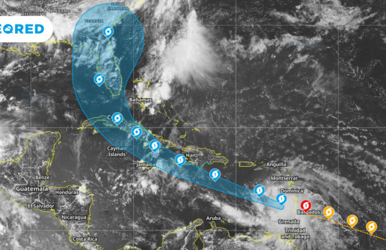 Huracán Elsa amenaza islas del Caribe