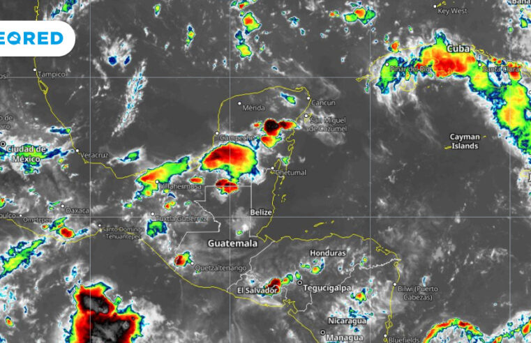 Comienza agosto con lluvias en la Península de Yucatán