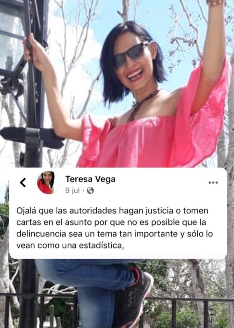 Continúan las acciones de atención integral de la familia de Teresa Vega Cuéllar