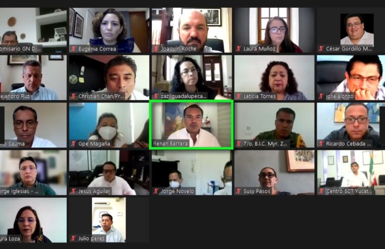 Sesión permanente del Consejo Municipal de Protección Civil ante la cercanía de “Grace”