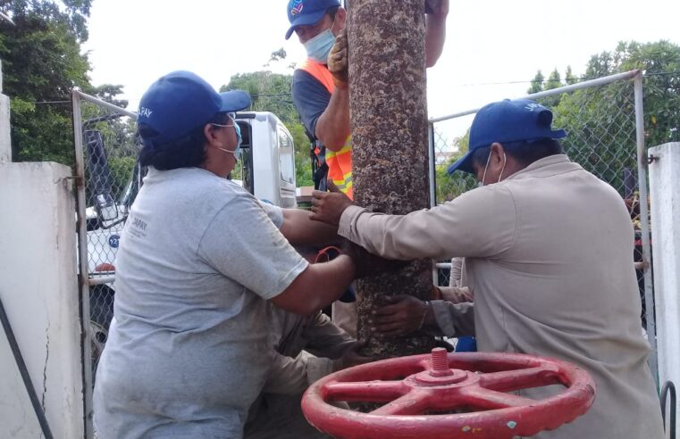 Japay proporciona mantenimiento mayor al cárcamo de la García Ginerés