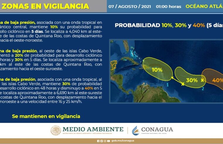 Viene periodo más activo de la temporada de ciclones tropicales