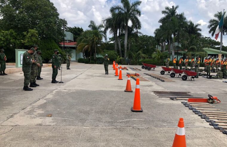 Ejército envía ingenieros especializados en casos de desastres a la zona de impacto del huracán Grace