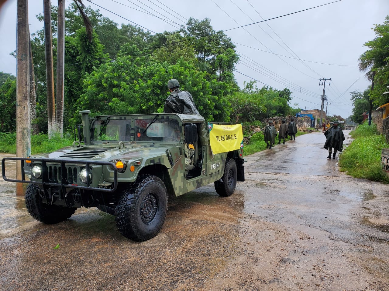 El Ejército aplica en Yucatán el Plan DN-III-E por el huracán Grace