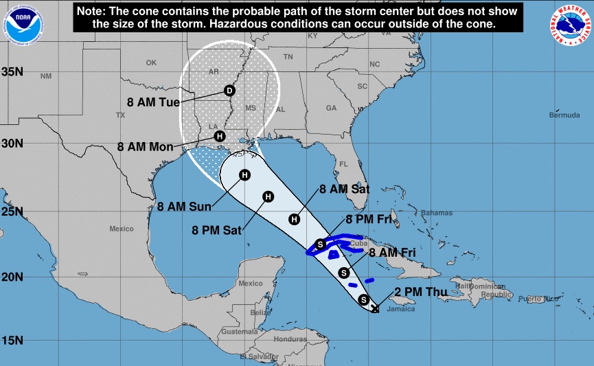 Depresión tropical 9 pasará lejos de la Península de Yucatán