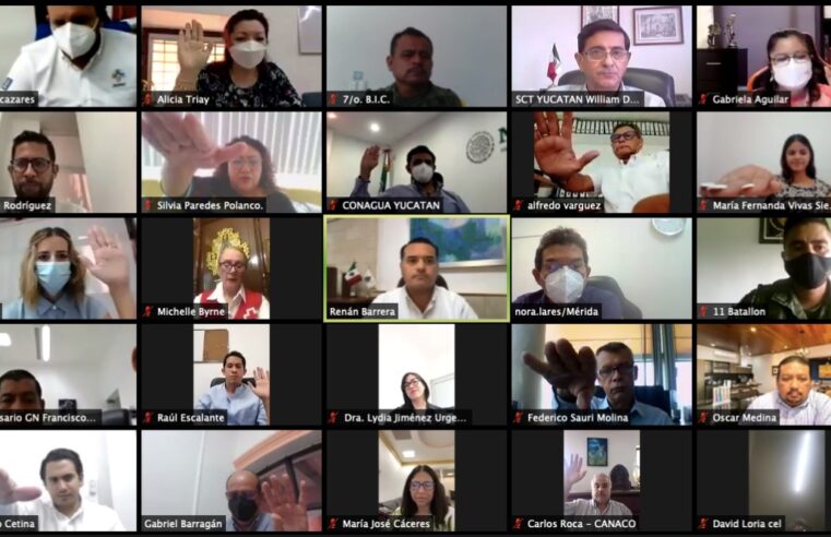 Se instala el Consejo Municipal de Protección Civil de Mérida 2021-2024