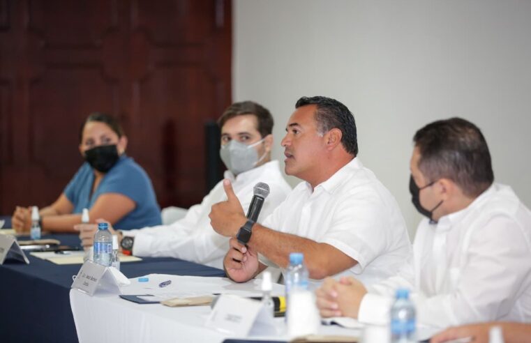 Renán Barrera sostiene reunión con integrantes del CCE