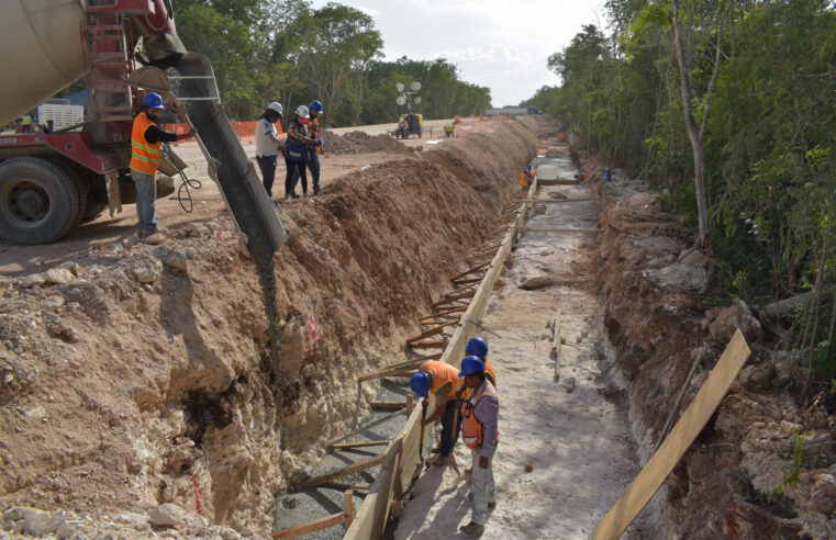 Concluye la construcción de la fábrica de durmientes para el Tren Maya