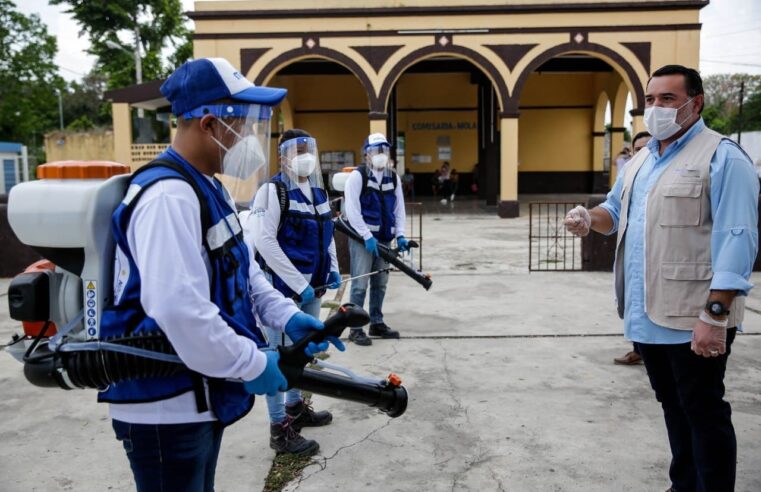 El Ayuntamiento de Mérida refuerza campaña de fumigación y abatización “