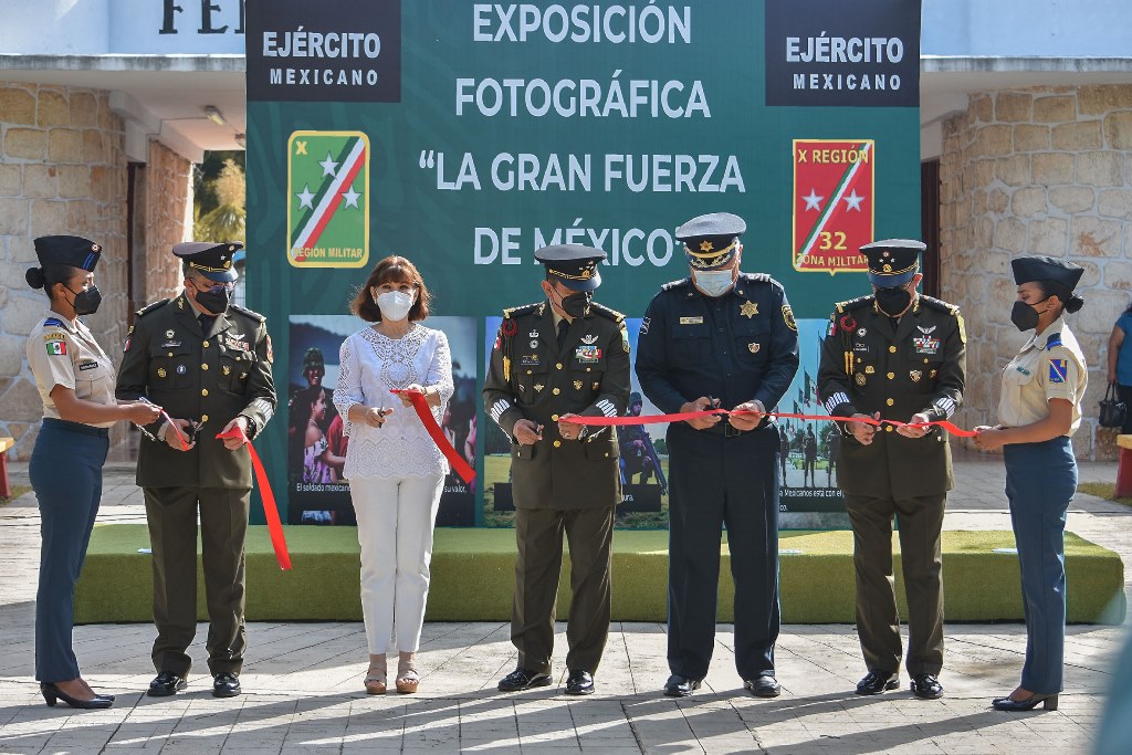 Inauguran en el parque de Las Américas la muestra ‘La gran fuerza de México’