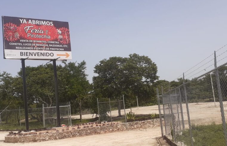 Abre la Feria de la Pirotecnia, con precios de la Calle Ancha del Bazar