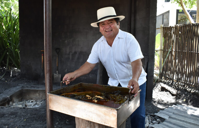 Comida horneada bajo tierra, joya culinaria de Yucatán