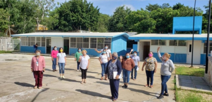 Avanza el reencuentro escolar voluntario  en Yucatán