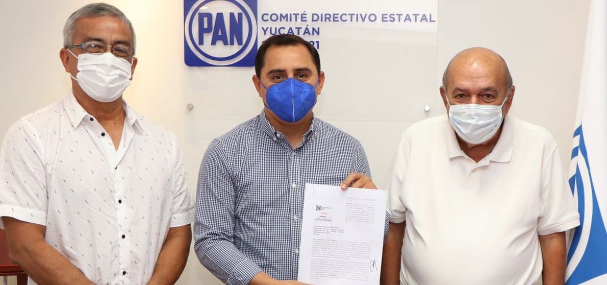 Asís Cano buscará la reelección en el comité estatal del PAN en Yucatán