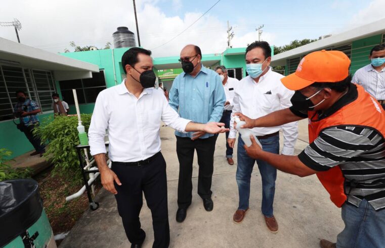 Mauricio Vila supervisa que se cumplan los protocolos del Regreso Seguro a Clases