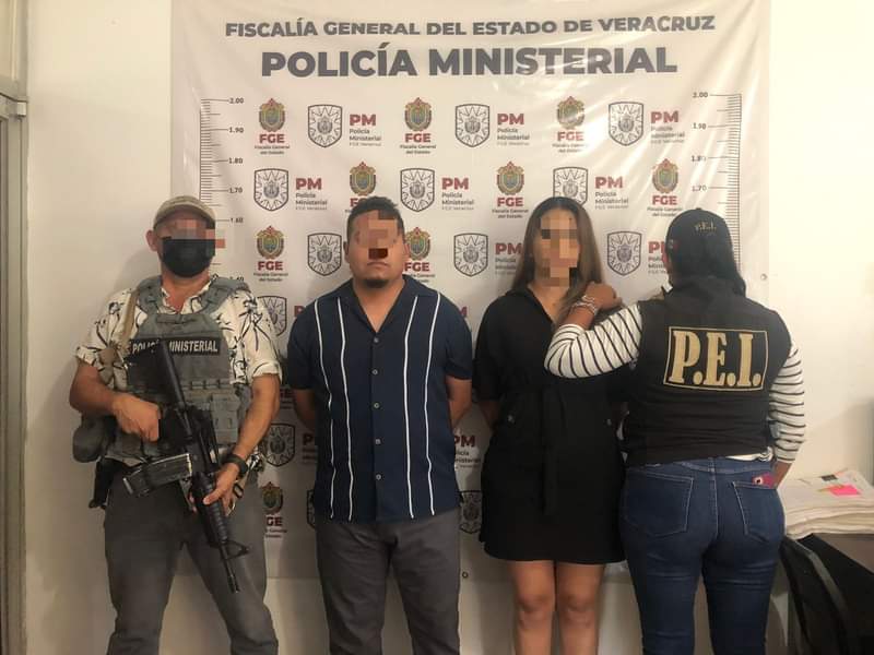 Capturan en Veracruz a pareja homicida de empresario radiofónico