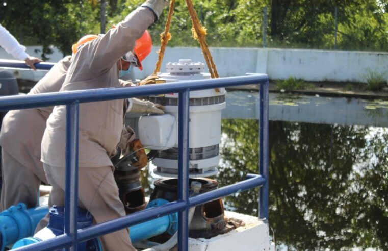 La Japay instala bomba en el cárcamo de Celestún