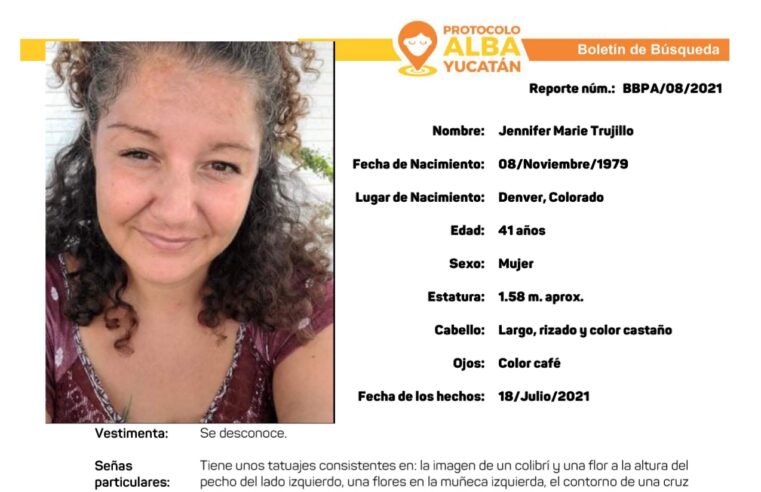 Desaparece extranjera en Yucatán