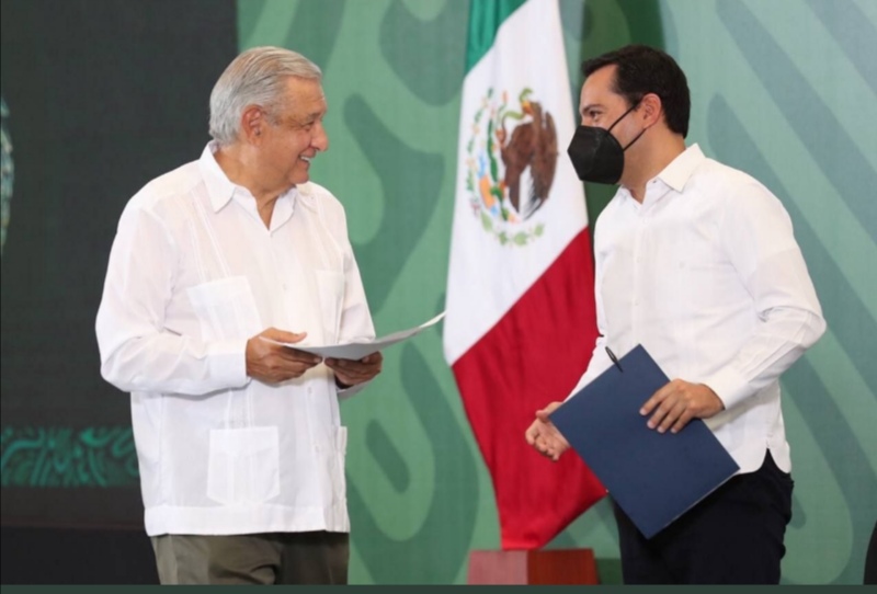 A Yucatán le conviene tener un gobernador como Mauricio Vila: AMLO