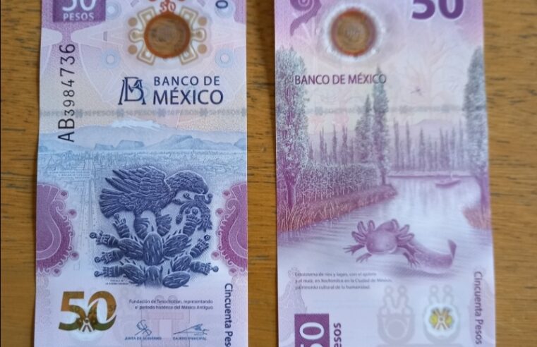 Banxico lanza nuevo billete de 50 pesos