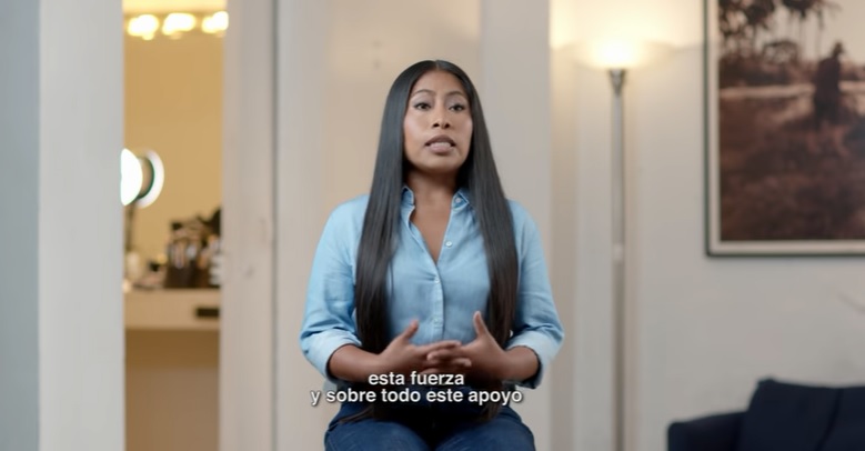 Yalitza Aparicio se une nuevamente en la lucha contra el cáncer