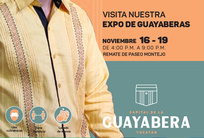 Realizan muestra ‘Capital de la Guayabera, Yucatán’, en el marco del Tianguis Turístico