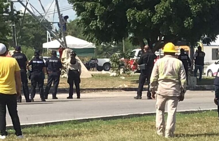 Más de seis horas  duró el intento de rescate de mujer en torre de alta tensión