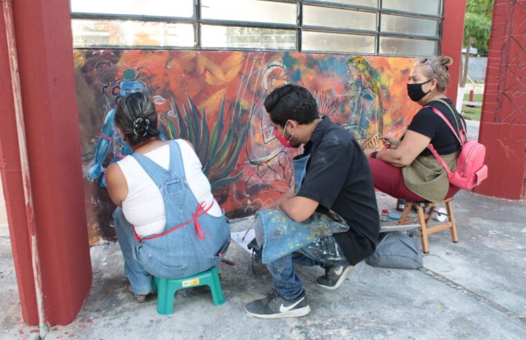 En mural, plasman historia de la Unidad Habitacional Cordemex