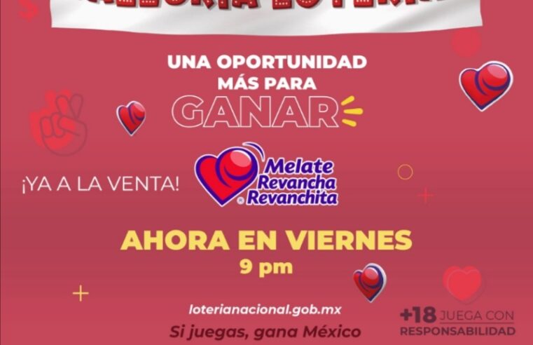 Melate lanza su sorteo de los viernes