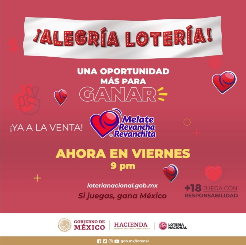 Melate lanza su sorteo de los viernes