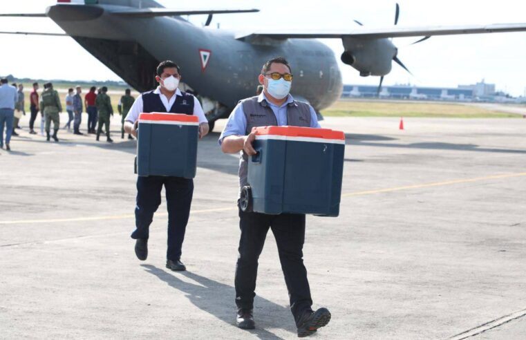 En picada  el Covid-19 en Yucatán y llegan más vacunas para combatir la pandemia