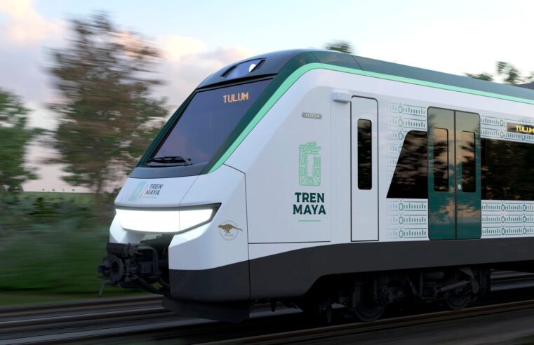Presentan diseño de los vagones del Tren Maya, en el Tianguis Turístico 2021