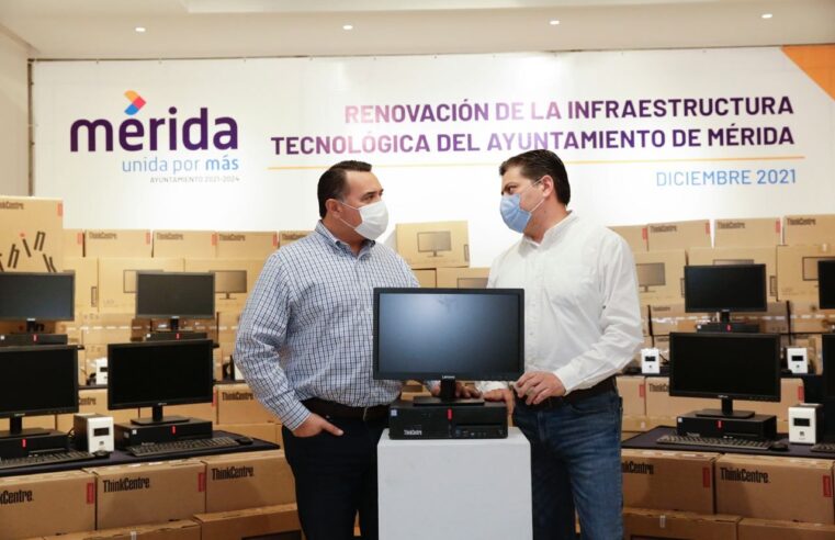 Llega la modernización de equipos de cómputo a dependencias municipales