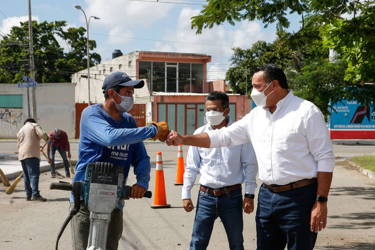 Guardias en el Ayuntamiento de Mérida por el Fin de Año