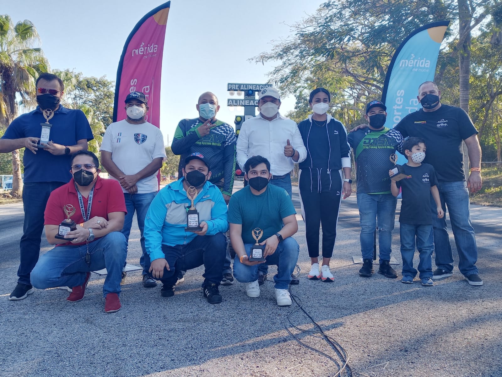 Con arrancones promueven la educación vial en Mérida