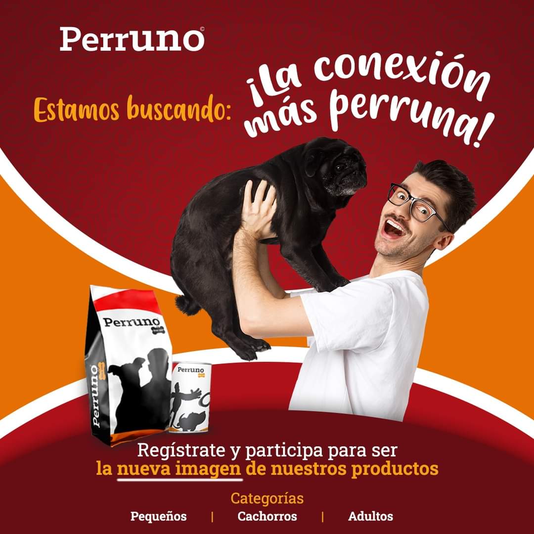 Tú y tu mascota pueden ser la imagen de las croquetas Perruno