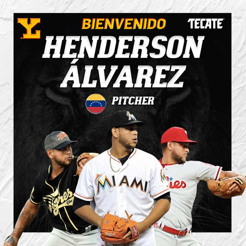 Leones de Yucatán se refuerzan con el lanzador venezolano Henderson Álvarez