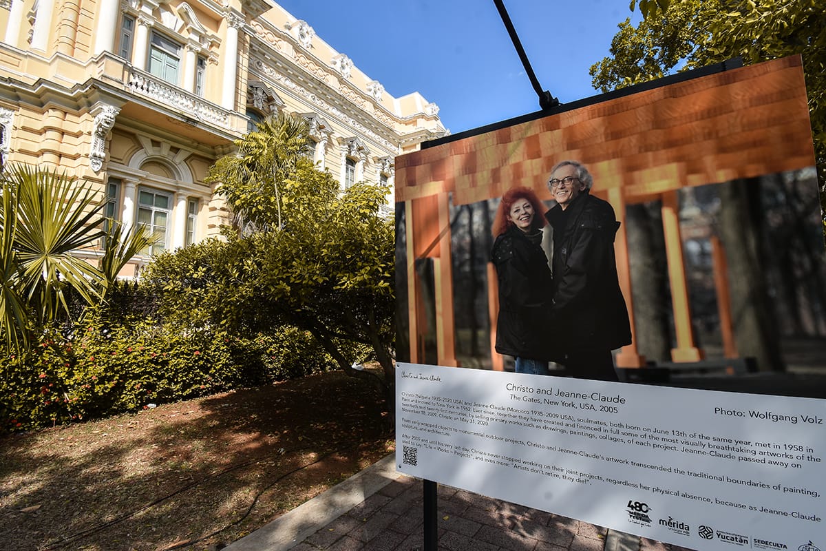 Testimonio de obras monumentales de Christo y Jeanne-Claude, por primera vez en México