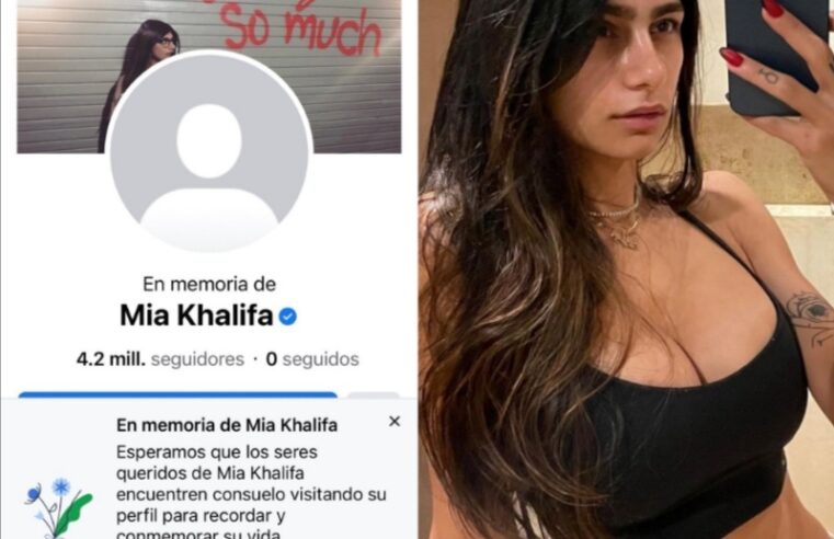 ¿Murió Mia Khalifa? Un misterioso cambio en  Facebook disparó rumores